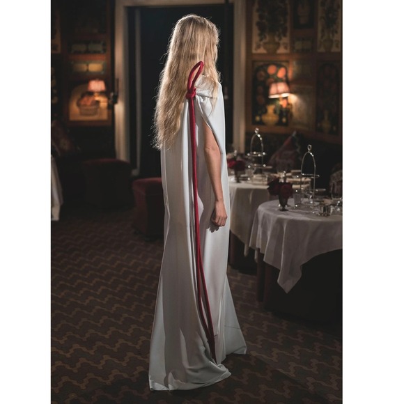 The Row Dresses & Skirts - The Row SS18 Runway Look 28 Silk Maxi Dress Slip XS/S Pale Blue Asymmetric